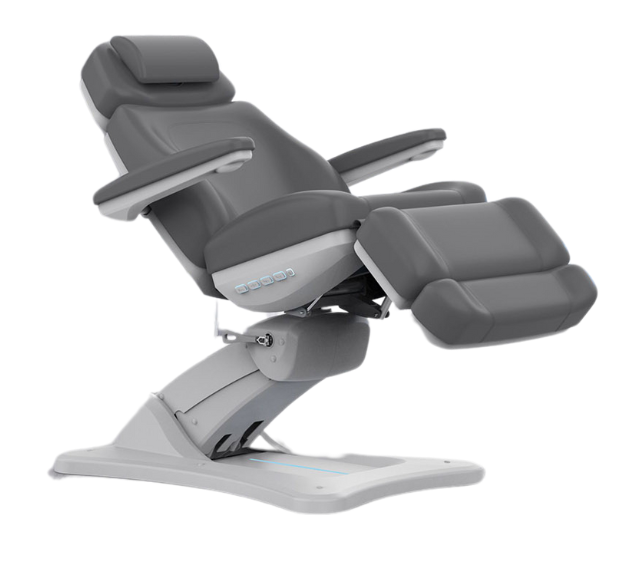 Beauty Plus Inglewood Luxury Beauty Bed – Charcoal Edition