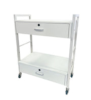 Beauty Plus Premium Bakewell Beauty Trolley White
