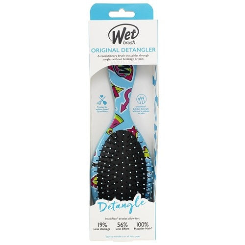 Wetbrush Happy Hair Detangling Hair Brush Heart Eyes