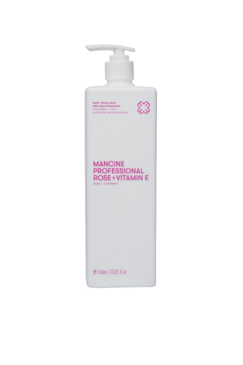 Mancine Rose & Vitamin E Hand & Body Lotion 1ltr