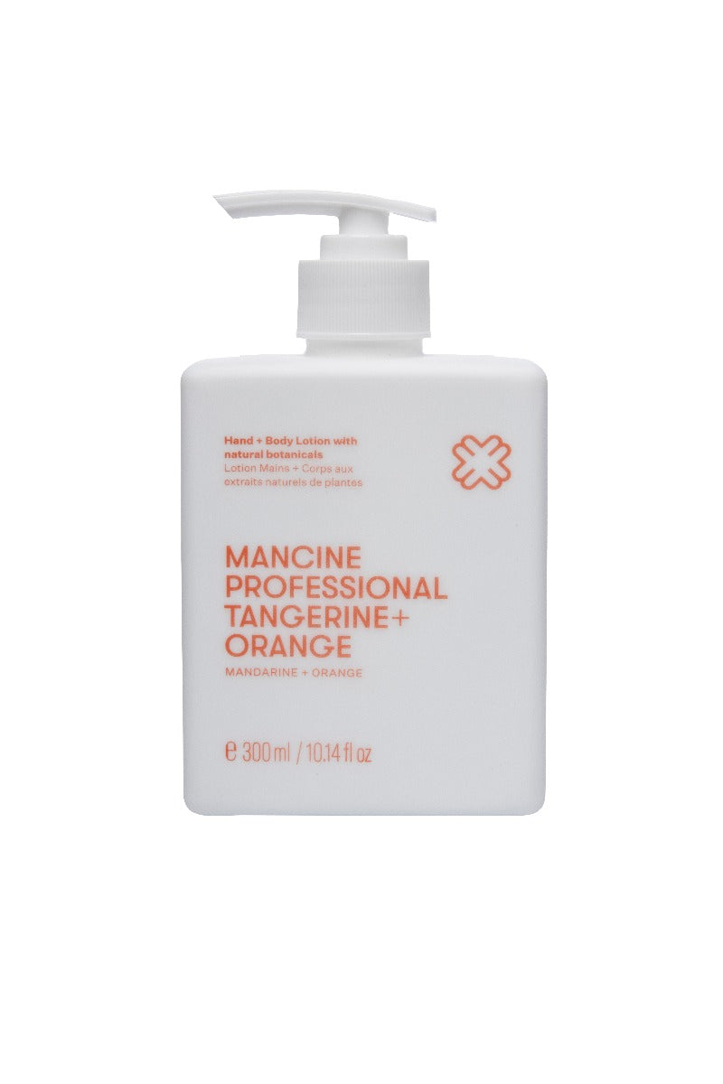 Mancine Hand & Body Lotion: Tangerine & Orange 300ml
