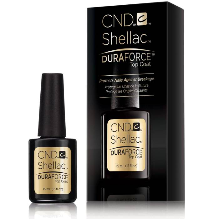Cnd Shellac Duraforce Top Coat 7.3ml