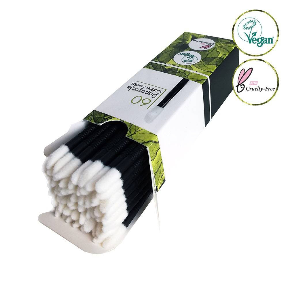 Vegan Cotton Swabs 60pcs