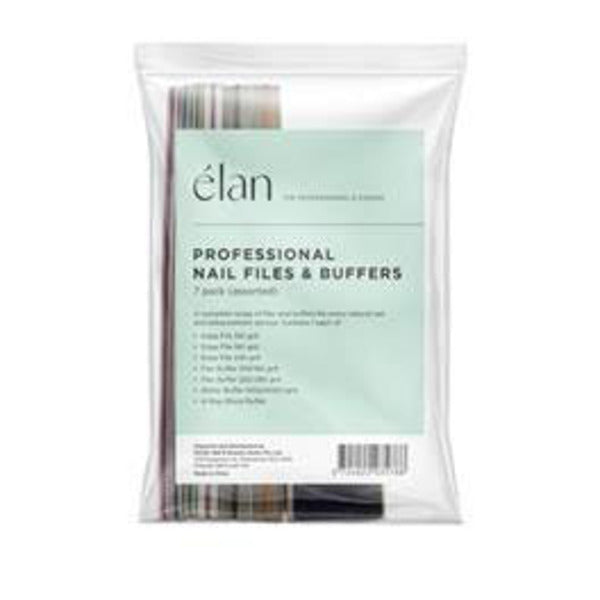 Professional Nail Files And Buffers - 7 Pack
