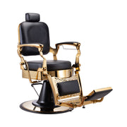 Beauty Plus Noosa Luxury Barber Chair – Black & Gold