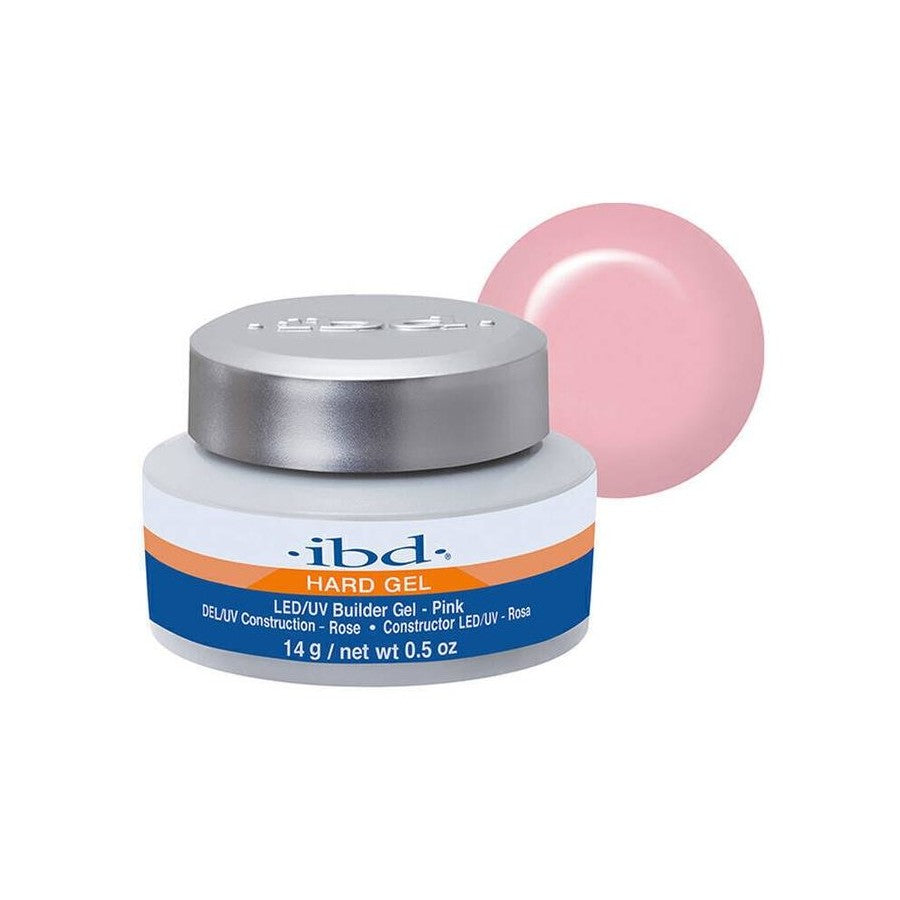 IBD Hard Gel Builder Gel 14g Pink