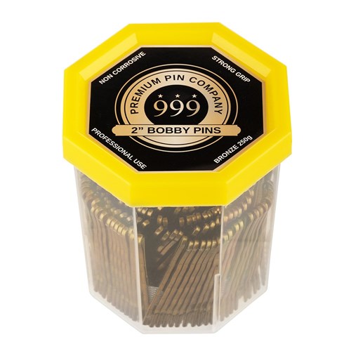 Bobby Pins - Bronze - 2"