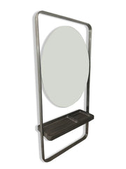 Beauty Plus Professional Albany Oval Mirror Work Station