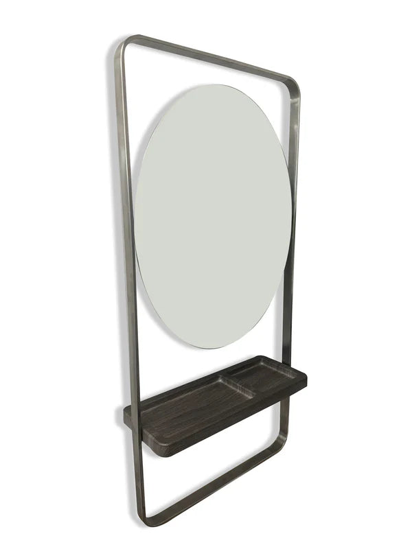 Beauty Plus Professional Albany Oval Mirror Work Station