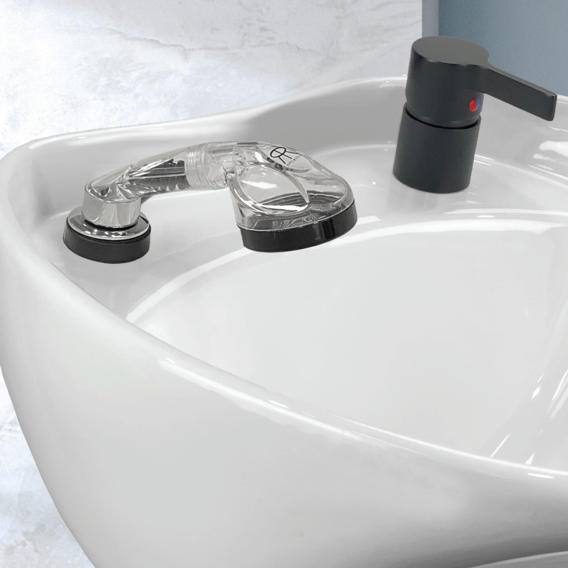 Black Mixer Set with Rapid Rinse