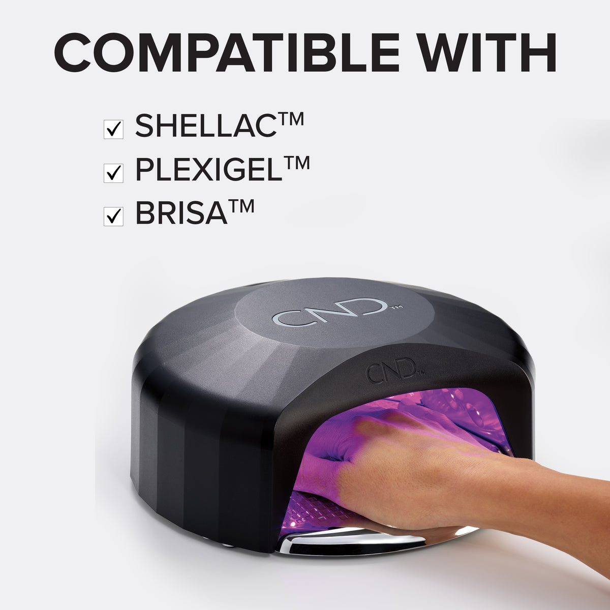 CND Visible Light Lamp Shellac Pack