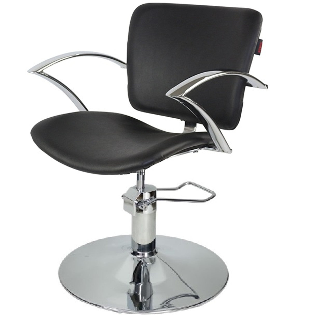 Julia - Hydraulic Styling Chair - Chrome Disc