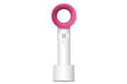 Bladeless Mini Fan - White & Pink