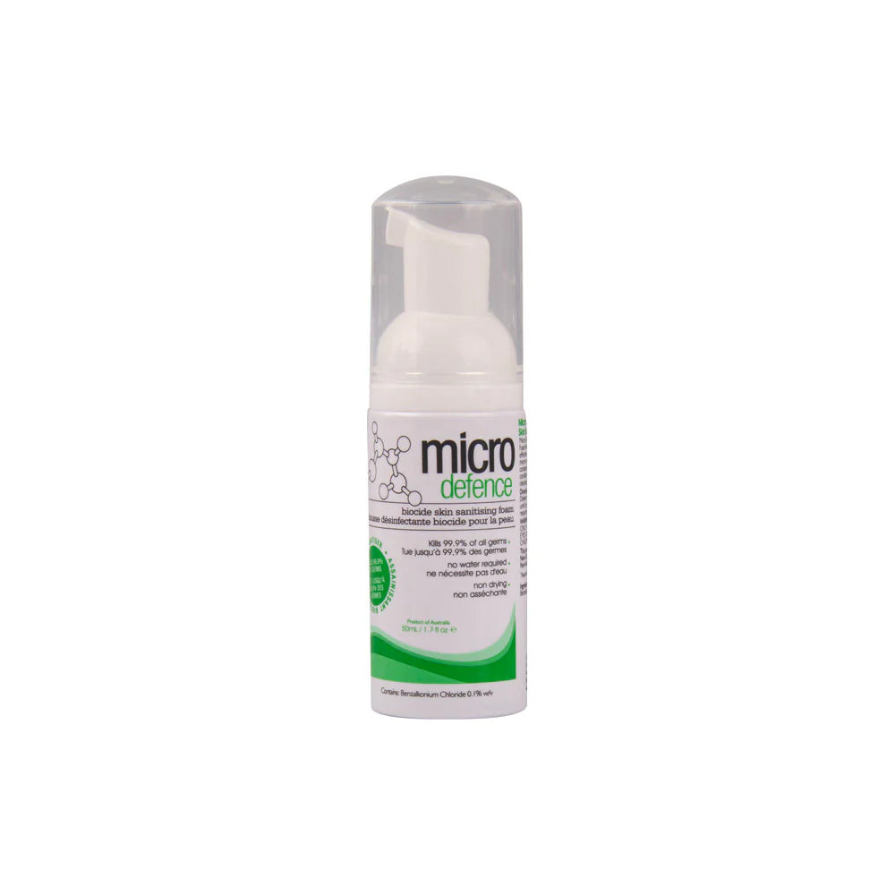 Caronlab Micro Defence Sanitising Foam 50 ml