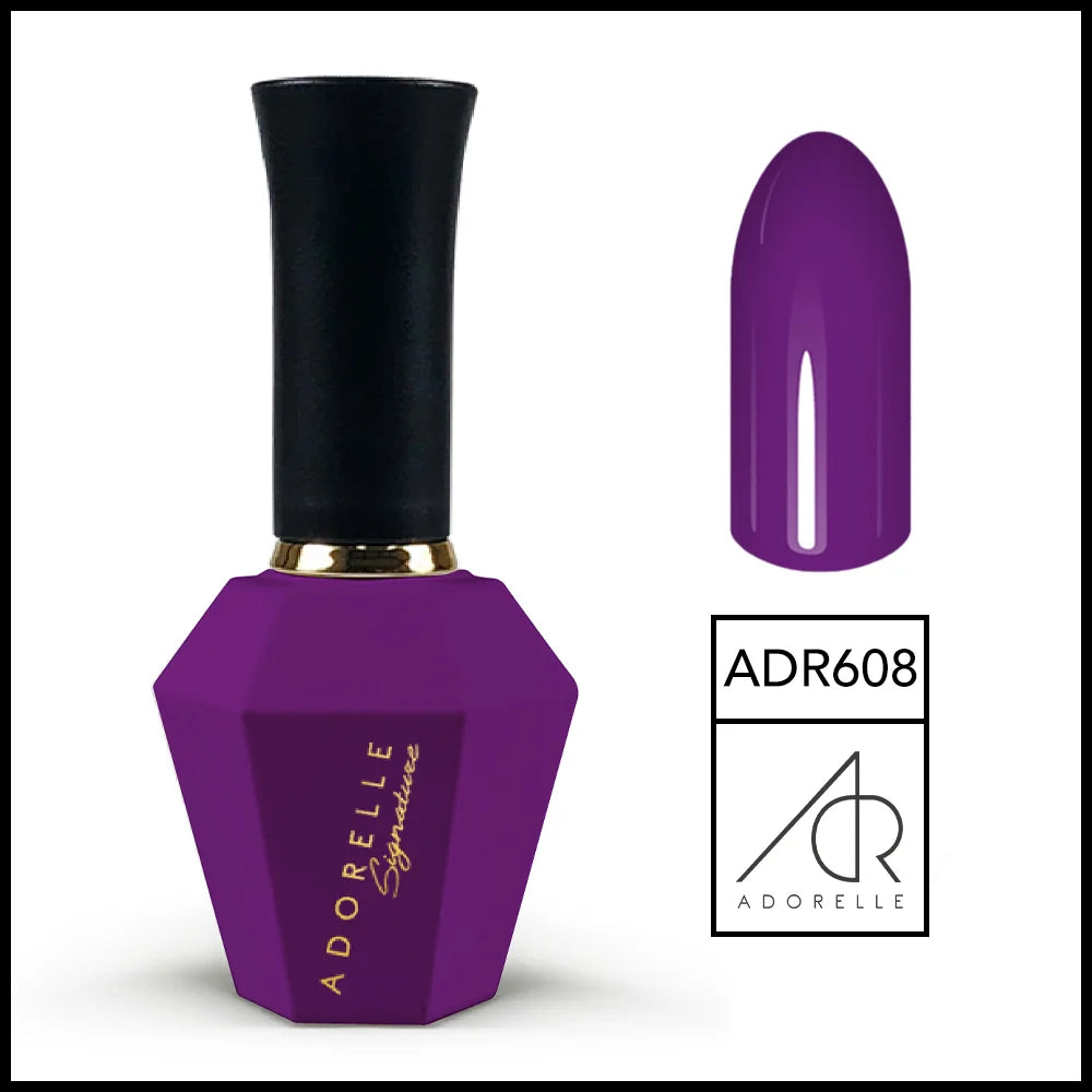 Adorelle Gel Polish Grape Purple 608