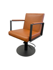 Beauty Plus Premium Albury Salon Chair Toffee