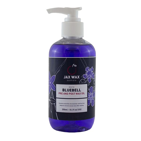 Jax Wax Alpine Bluebell Pre & Post Wax Oil 250ml