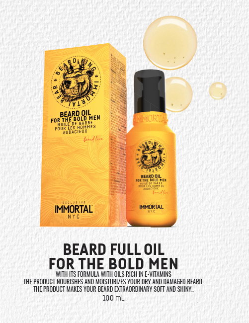Immortal Beard Full Oil for the Bold Men