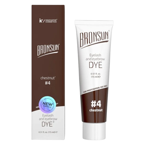Bronsun Eyelash And Eyebrow Dye - Chestnut