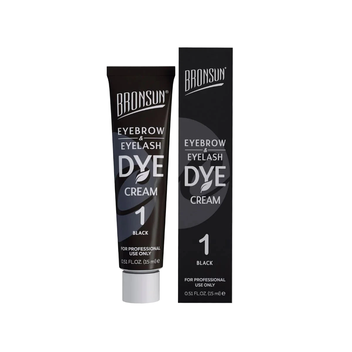 PRE-ORDER Bronsun Eyelash & Eyebrow Dye Cream - Black#1