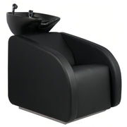 Ballarat Basin Unit with Air Massage Black with Matt Black Basin