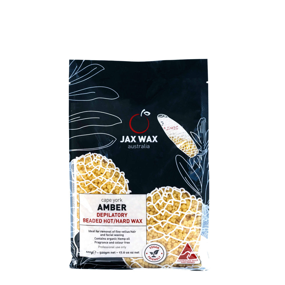 Jax Wax Australia Hot Waxes Cape York Amber Beads - 500gm