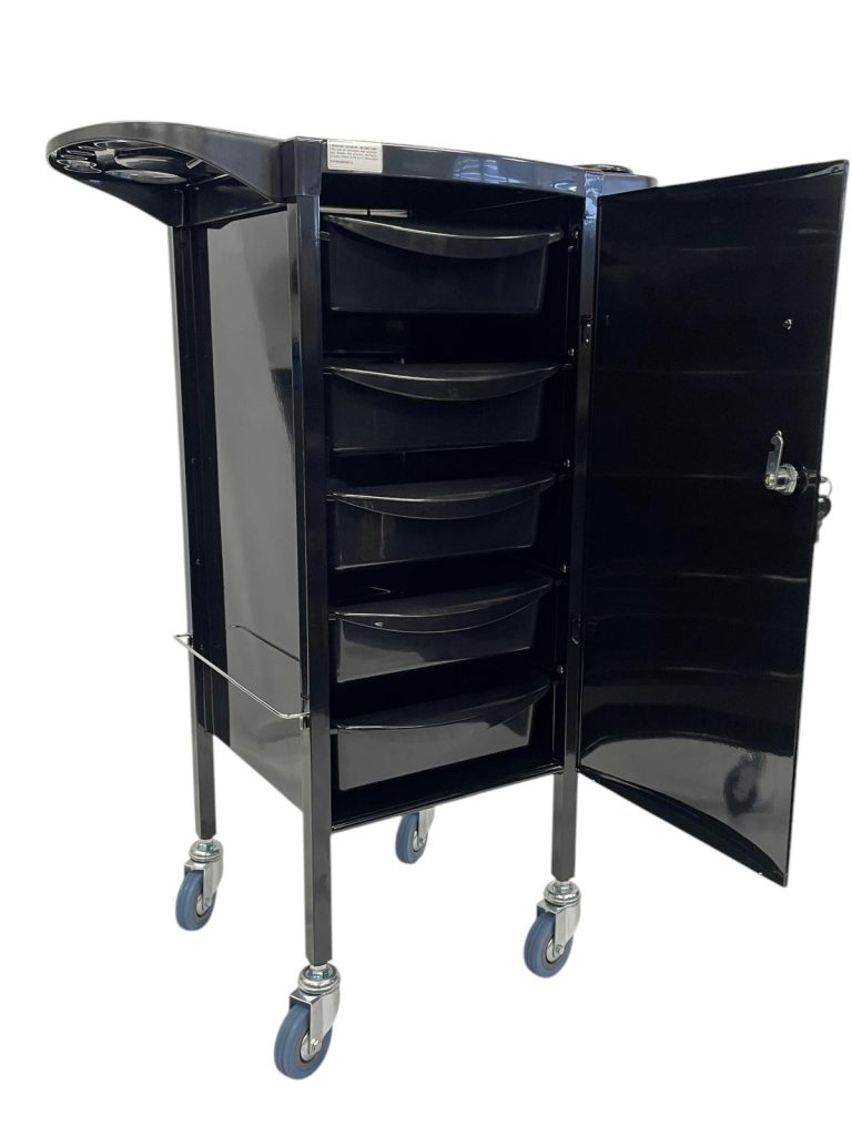 Beauty Plus Premium Florina Lockable Salon Trolley