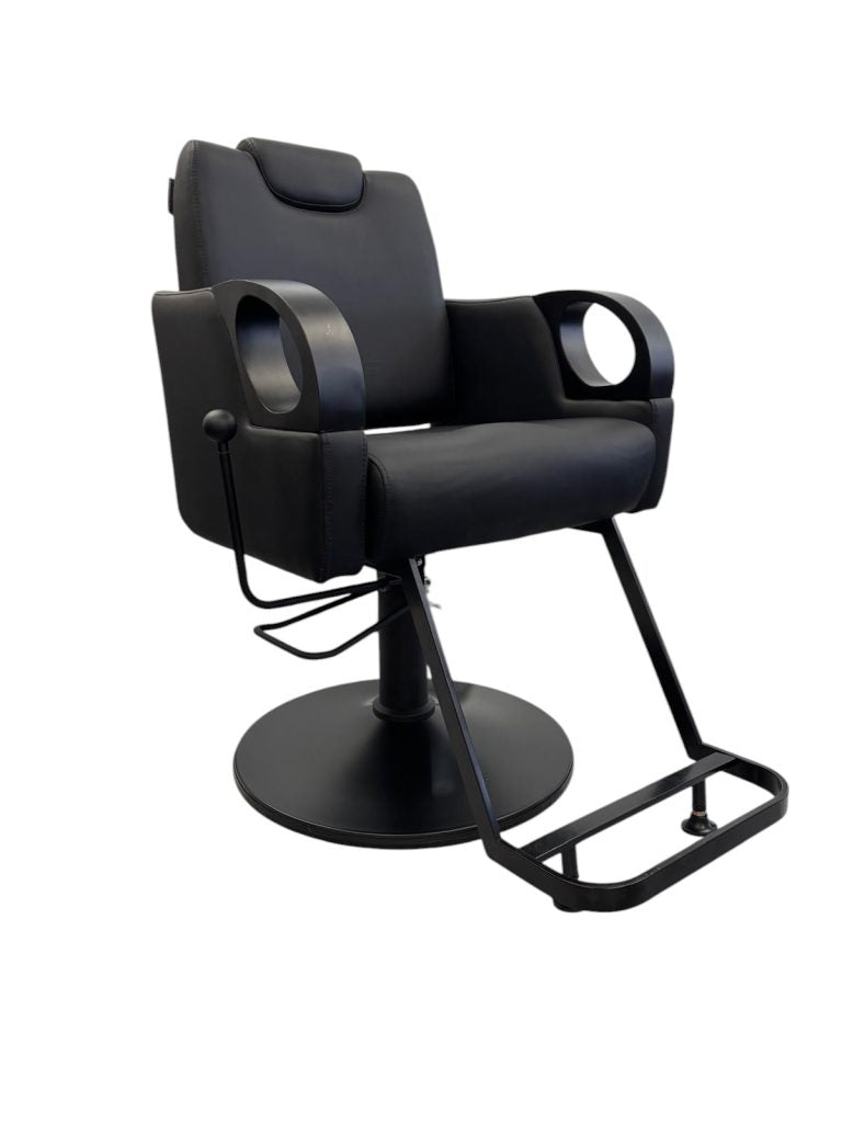 Beauty Plus Professional Tumut Reclining Salon Chair Black