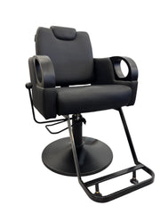 Beauty Plus Professional Tumut Reclining Salon Chair Black