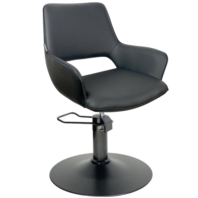 Joiken Indigo Black Styling Chair Hydraulic