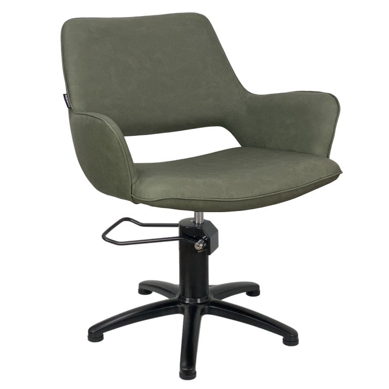 Joiken Indigo Forest Green Styling Chair Hydraulic
