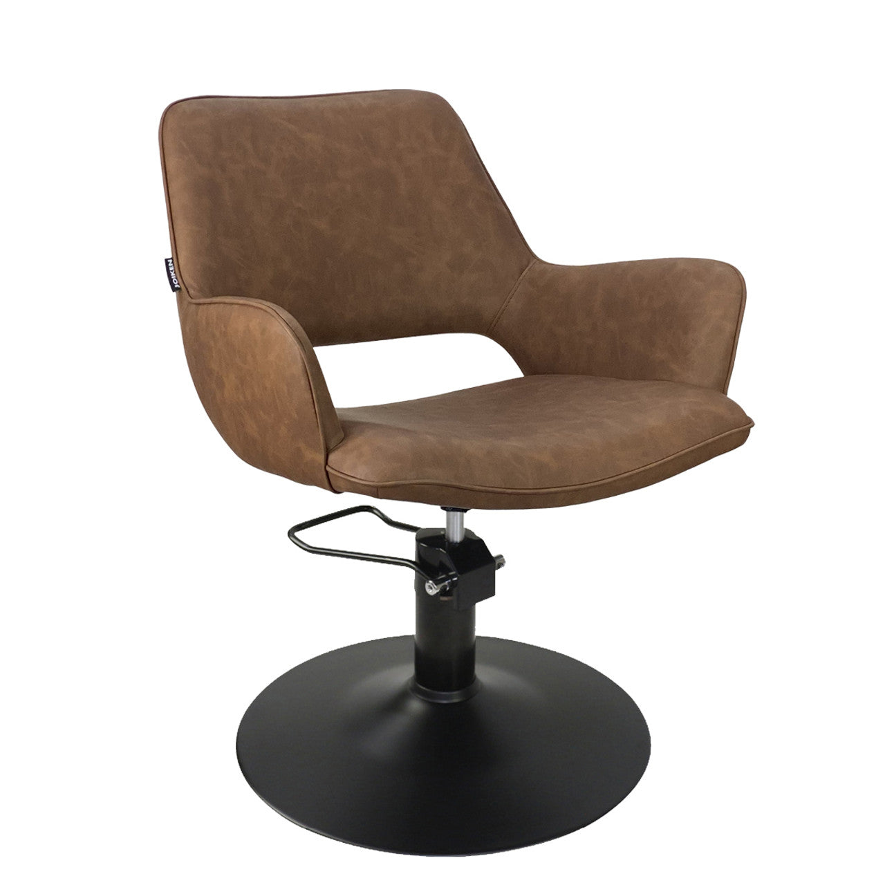 Joiken Indigo Tan Styling Chair Hydraulic