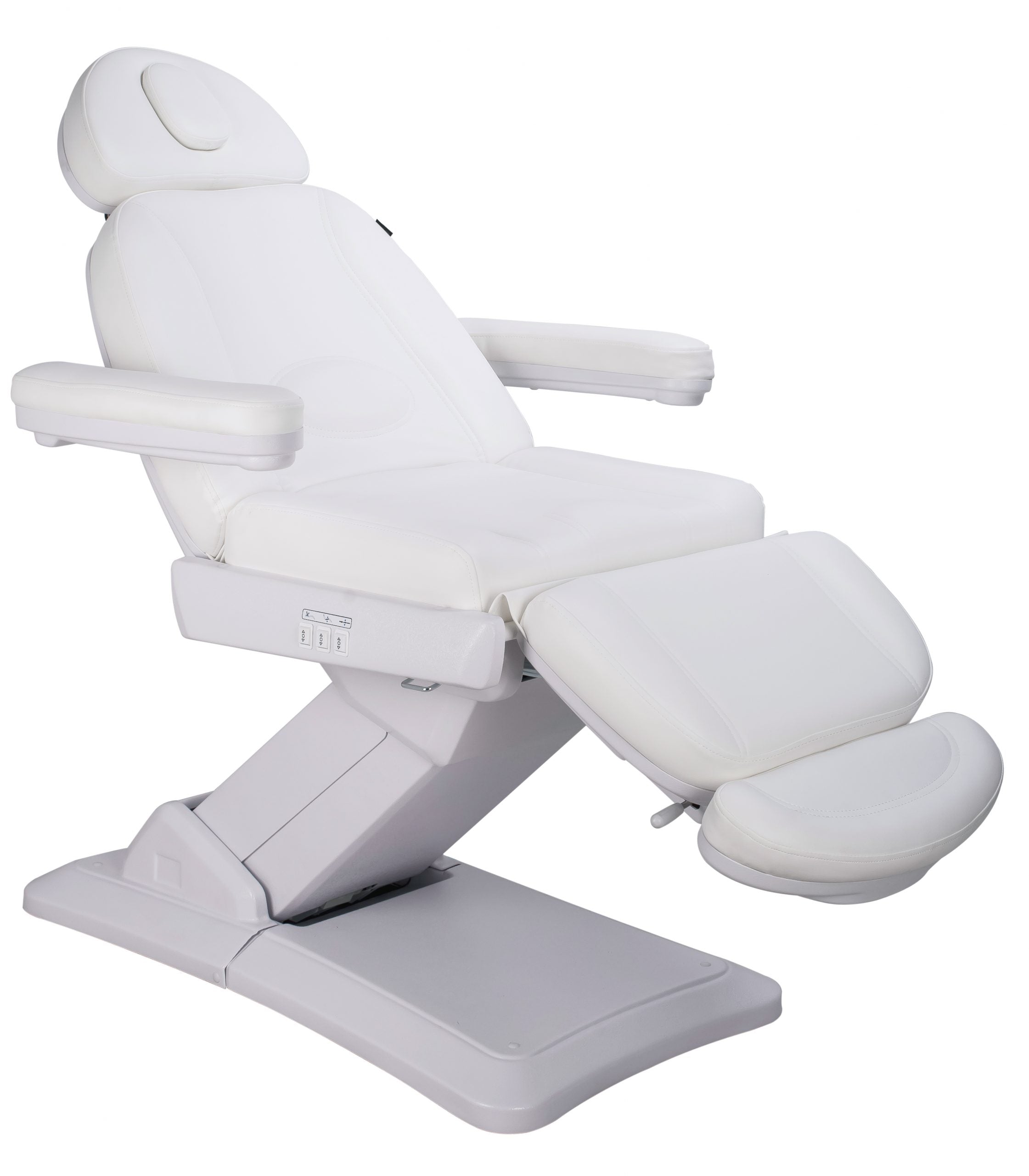 Beauty Plus Christchurch Luxury Electric Beauty Bed – White Edition
