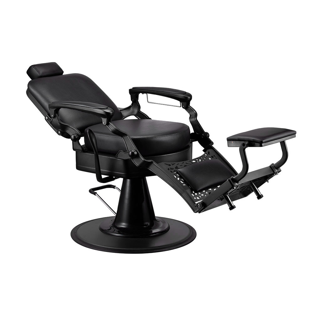 Beauty Plus Noosa Premium Barber Chair – Black/Black