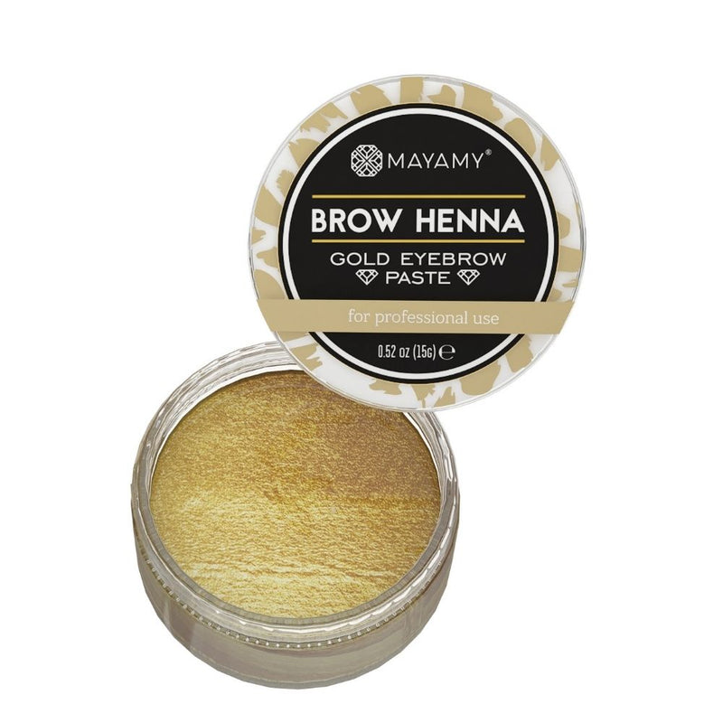 Mayamy Brow Henna Gold Eyebrow Paste 15 g