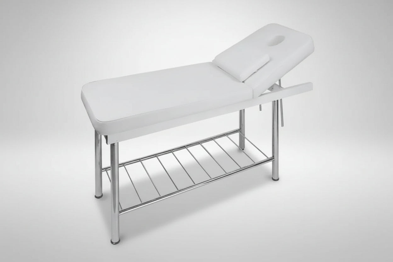 Rail Beauty Bed - White
