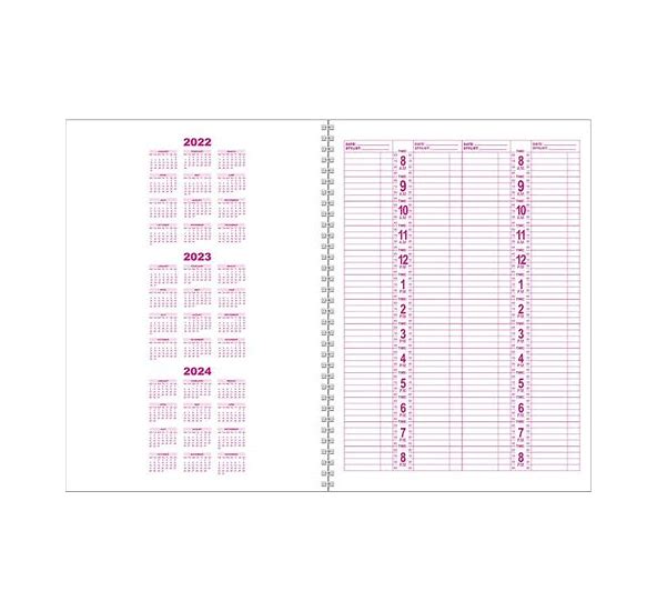 Appointment Book 4 Column