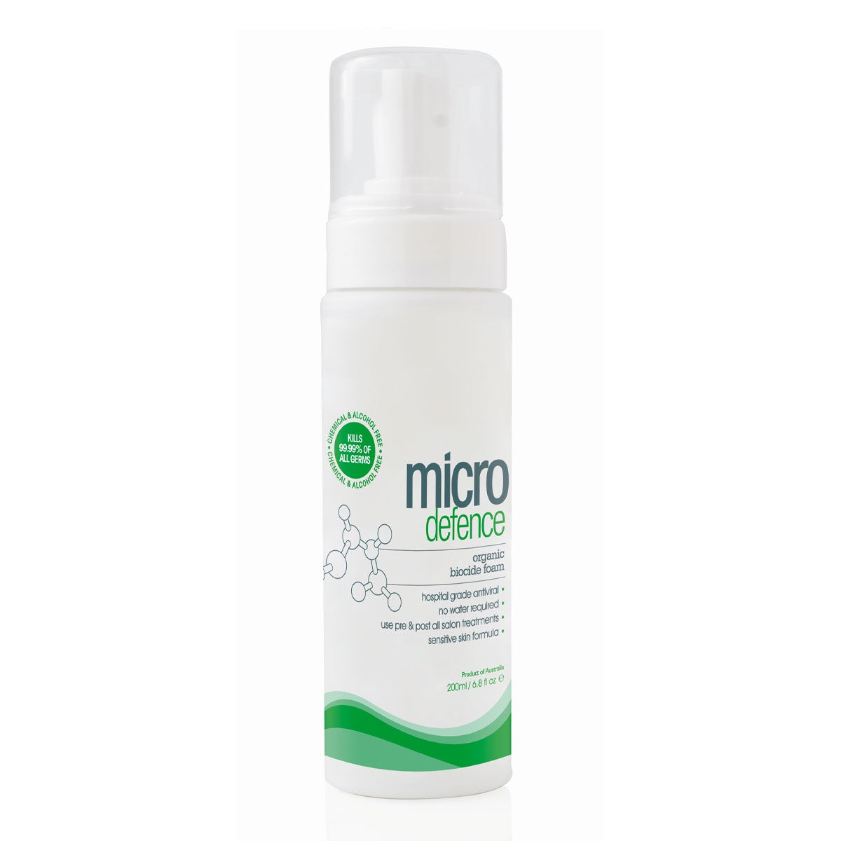 Caron Micro Defence Biocide Foam 200ml