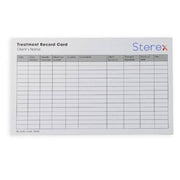 Sterex Client Treatment Record Card