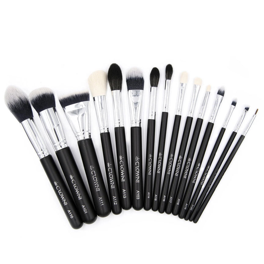Crown 15pc Pro Brush Set & Case