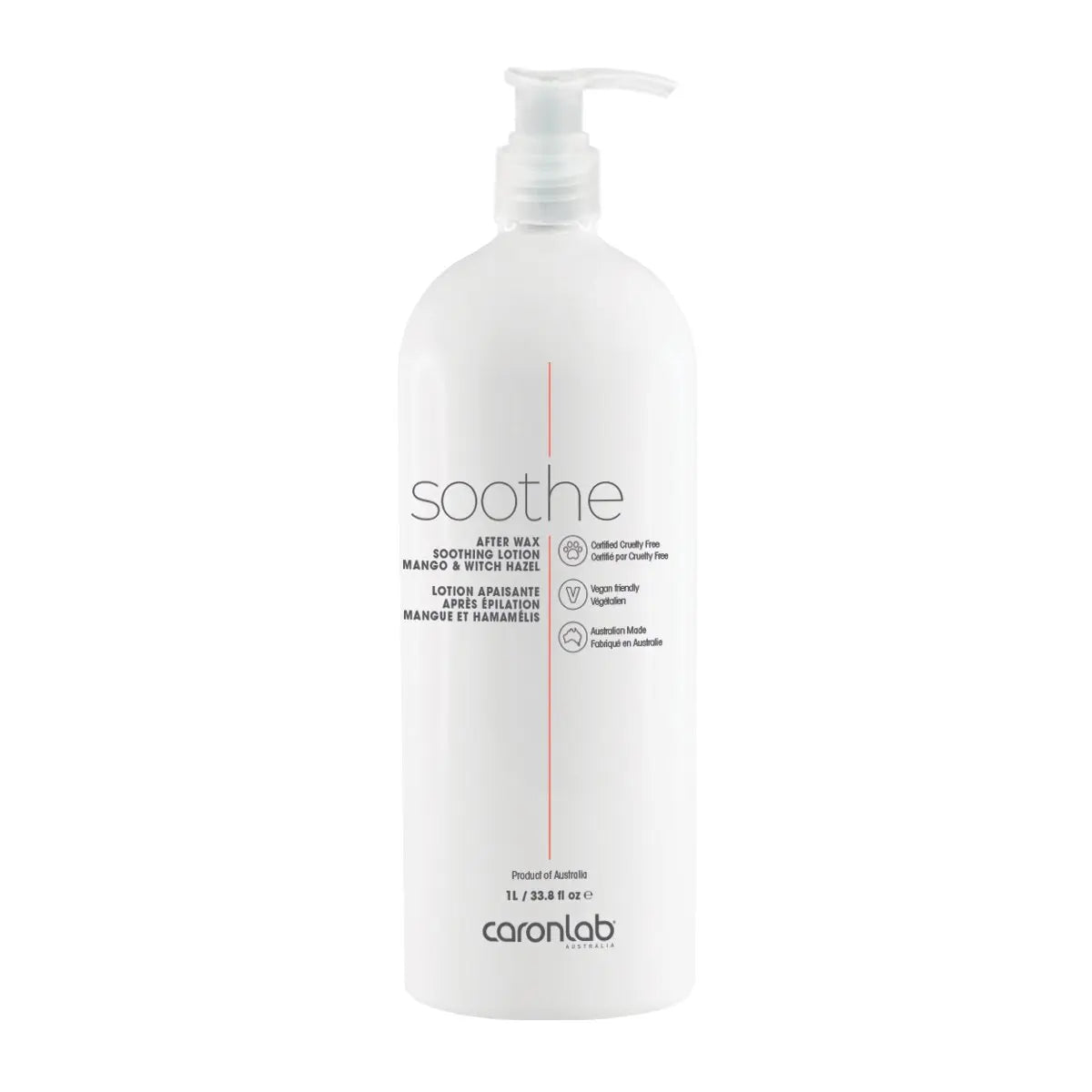 Caron After Wax Soothing Lotion - Mango & Witch Hazel 1ltr