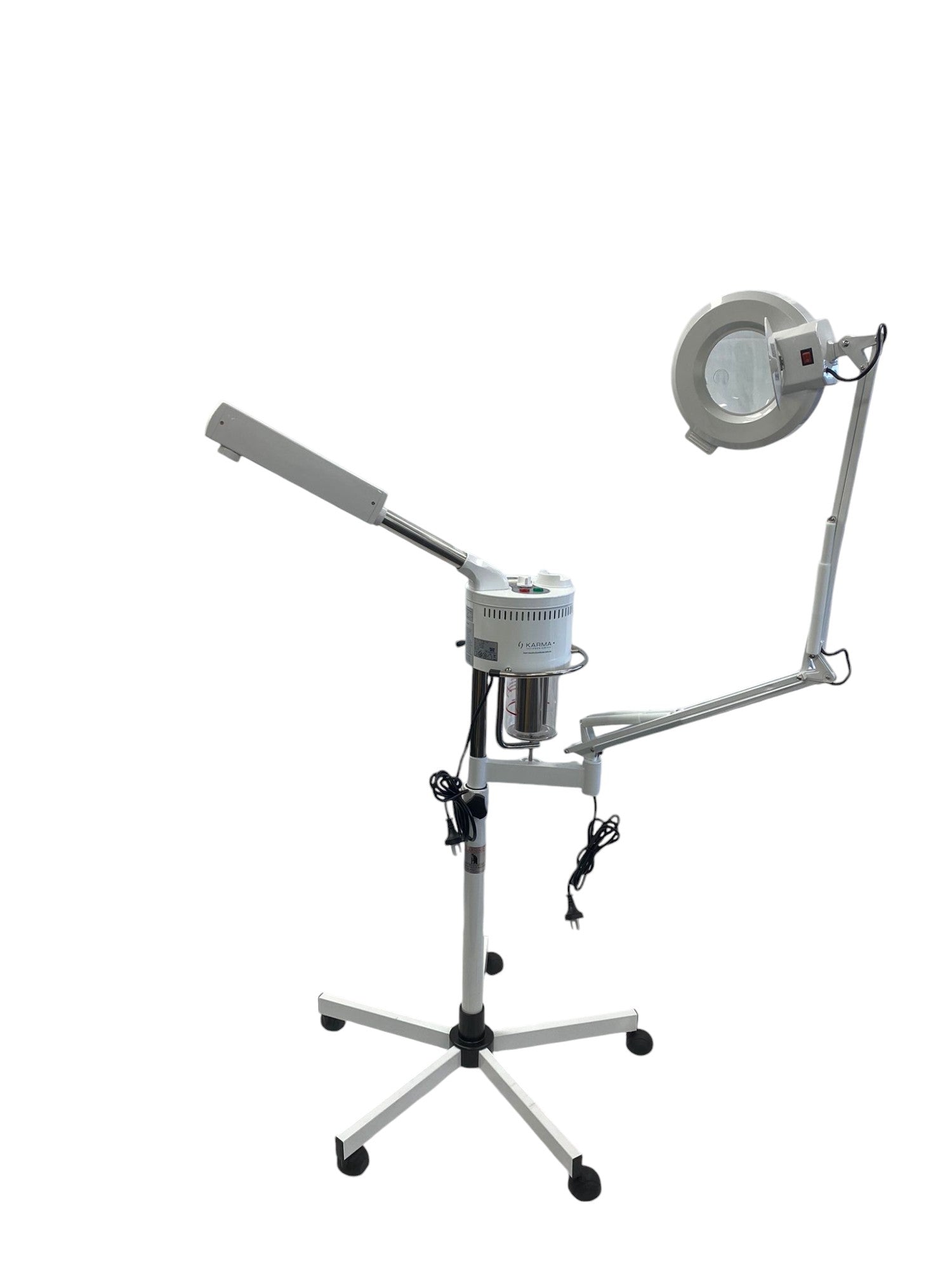 Beauty Plus Professional Compact Facial Steamer with Ozone with LED Magnifying Lamp