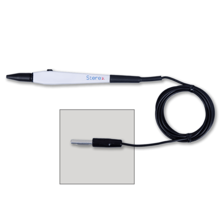 Needle Holder F Non Switched Black Cable - Banana Connector (Push in)