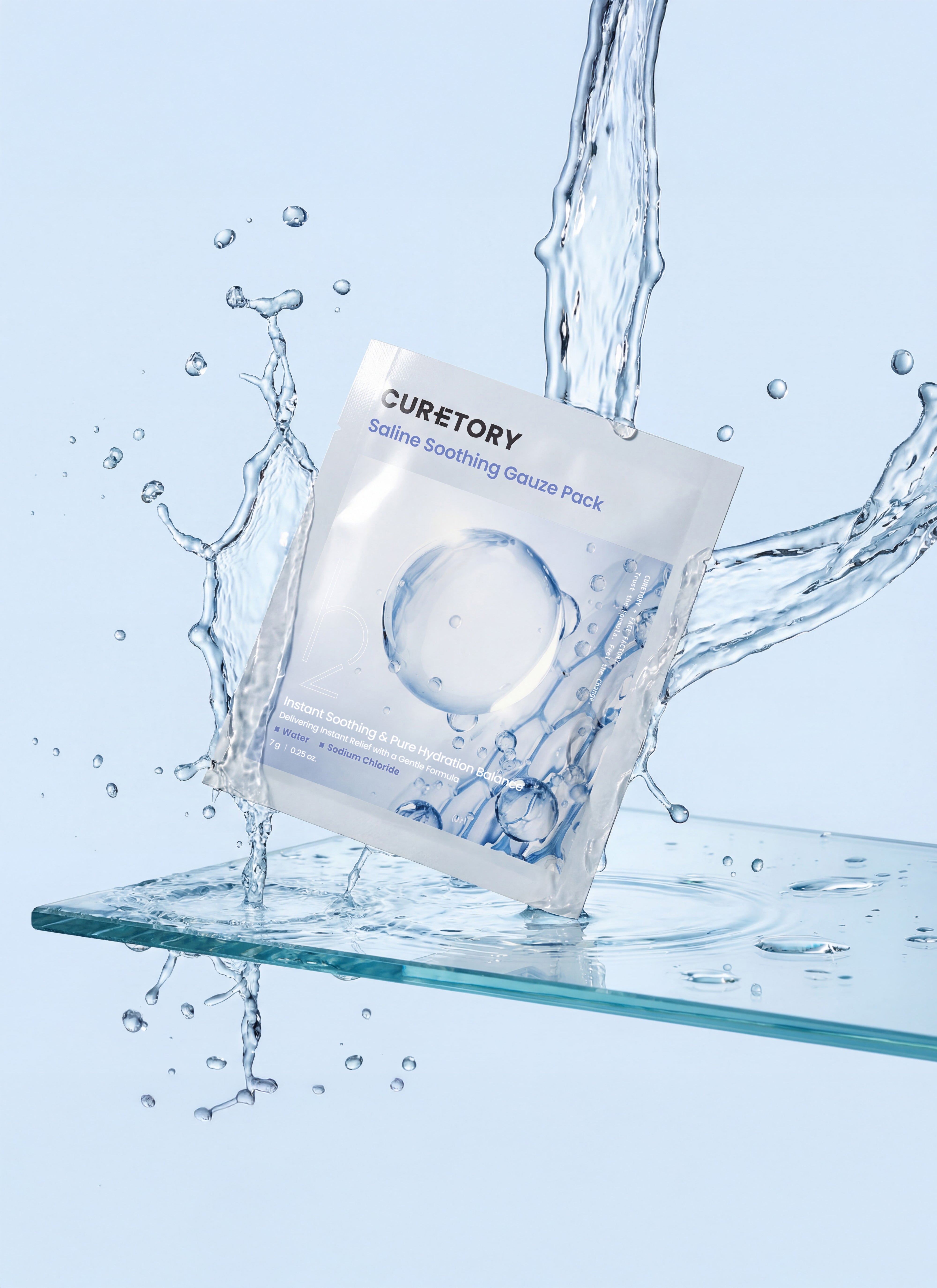 Korean - Saline Soothing Gauze Pack