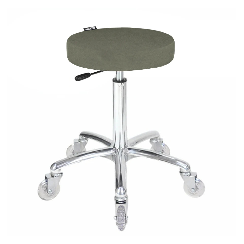 Turbo Forest Green Stool Chrome Base