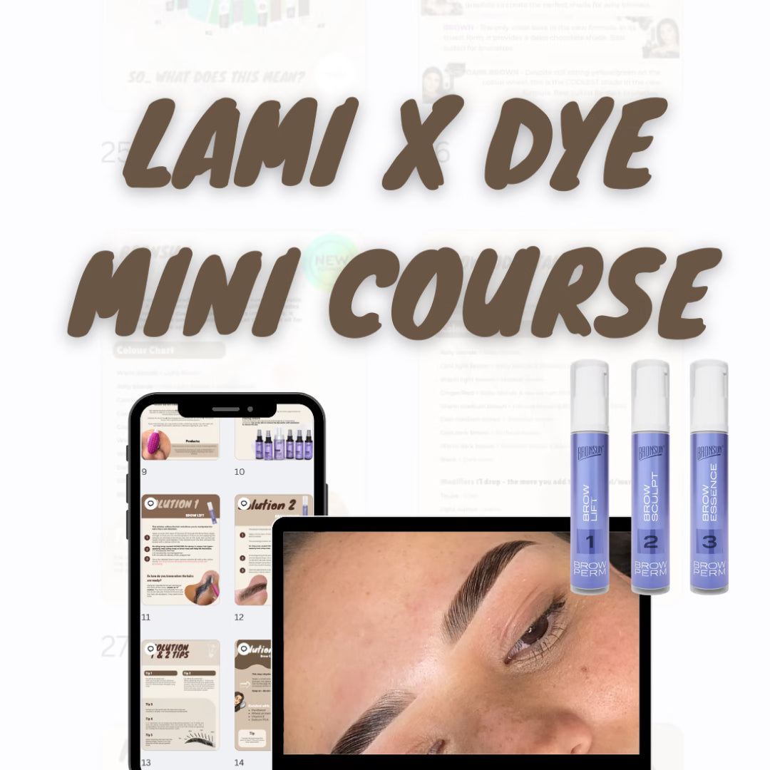 Bronsun Brow Perm + Training Bundle