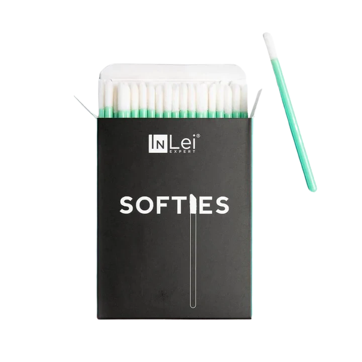 Inlei® - Softies Micro Fibre Lip Applicator Brushes (50 Pcs)