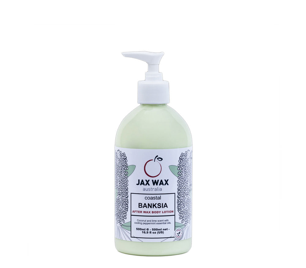 Jax Wax Australia Coastal Banksia After Wax Body Lotion Pump 500ml