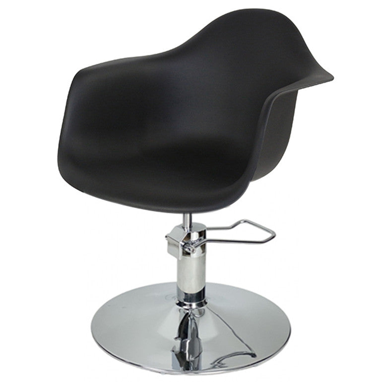 Erica - Hydraulic Styling Chair - Black