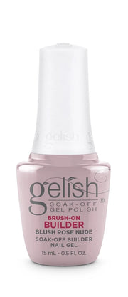 Gelish Soak Off Brush on Builder Gel 15ml- Blush Rose Nude